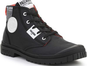 Ψηλά Sneakers Palladium SP20 OVERLAB BLACK/BLACK 77371-001-M
