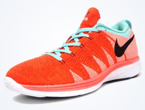 Nike Flyknit Lunar 2 – Orange / White