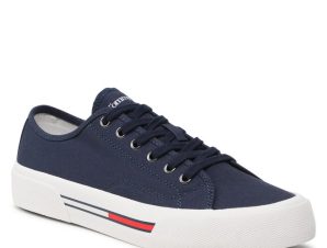 Πάνινα παπούτσια Tommy Jeans Canvas Sneaker EM0EM01299 Twilight Navy C87
