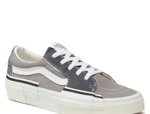 Πάνινα παπούτσια Vans Sk8-Low Reconstruct VN0009QSGRY1 Grey