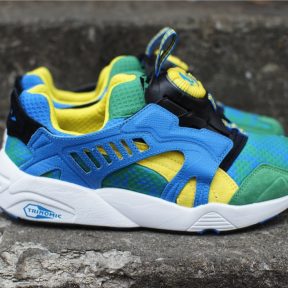 Puma Disc Cage – Green / Yellow / Blue